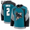 Lasten NHL San Jose Sharks Pelipaita 2025-26 Fanatics Premium Will Smith Alternate Teal
